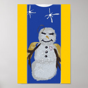 SNOWMAN POSTER