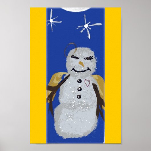 SNOWMAN POSTER (Voorkant)