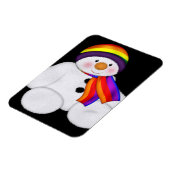 Snowman Pride Magneet (Linkerzijde)