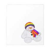 Snowman Pride Notitieblok (Voorkant)
