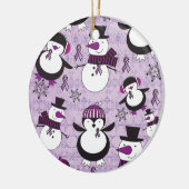 SNOWMAN-producten tegen pancreaskanker Keramisch Ornament (Links)