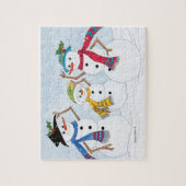 Snowman Puzzle Legpuzzel (Verticaal)