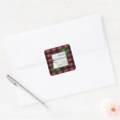 Snowman Red Buffalo Plays Sticker (Envelop)