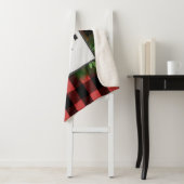 Snowman Red Buffalo Pset Sherpa Blanket Sherpa Deken (In situ)