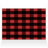 Snowman Red Buffalo Wenskaart (Binnen Horizontaal (Boven))