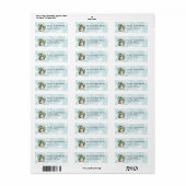 Snowman Return Address Labels (Full Sheet)