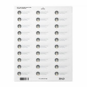 Snowman Return Address Labels (Full Sheet)