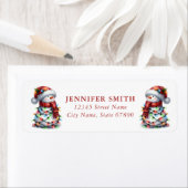 Snowman Return Address Labels (Insitu)