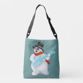 Snowman Rock Crossbody Tas (Achterkant)