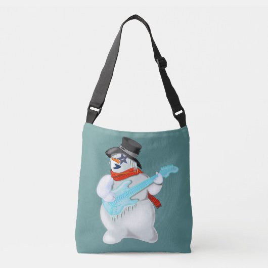 Snowman Rock Crossbody Tas (Voorkant)