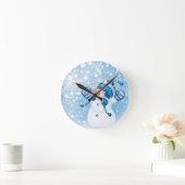 Snowman Ronde Klok (Huis)