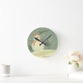 Snowman Ronde Klok (Huis)