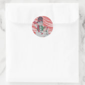 Snowman Round Stickers (Tas)