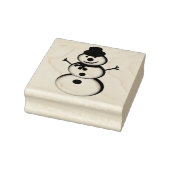 Snowman Rubberstempel (Stempel)