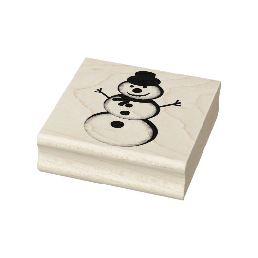 Snowman Rubberstempel (Stempel)