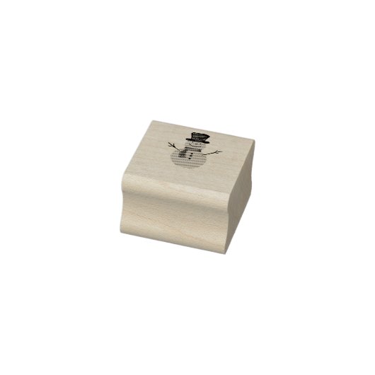 Snowman Rubberstempel (Stempel)