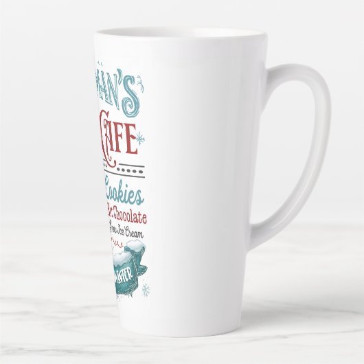 Snowman’s Café – Whimsical Winter Treats & Cheer Latte Mok (Rechts)