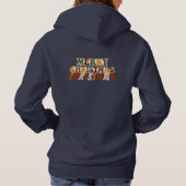 Snowman’s Joyful Christmas Welcome Hoodie (Achterkant)