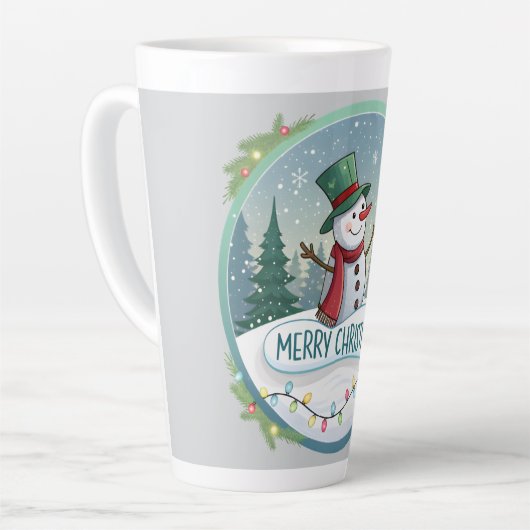 Snowman’s Joyful Christmas Welcome Latte Mok (Linkerhoek)