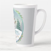 Snowman’s Joyful Christmas Welcome Latte Mok (Rechts)