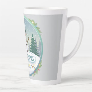 Snowman’s Joyful Christmas Welcome Latte Mok