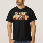 Snowman’s Joyful Christmas Welcome T-shirt (Voorkant)