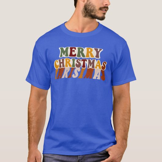 Snowman’s Joyful Christmas Welcome T-shirt (Voorkant)