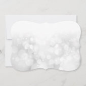 Snowman, Santa Hat, kerstfeest bedrijf Kaart (Achterkant)