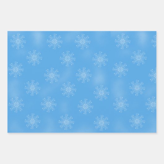 Snowman, Santa wrapping paper (Voorkant 2)