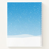 Snowman Says Winter is mijn jam Notitieboek (Achterkant)