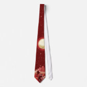 Snowman Scene Stropdas (Voorkant)