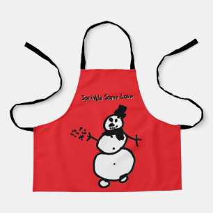 Snowman Schort (rood)