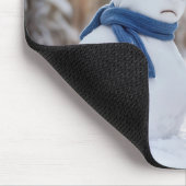 Snowman Scowling at a Rabbit Muismat (Hoek)