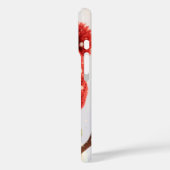 Snowman Selfie iPhone 16 Case (Achterkant / Links)