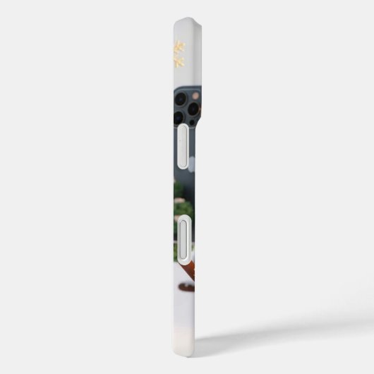 Snowman Selfie iPhone 16 Case (Achterkant / Rechts)