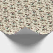 Snowman Serenade Cadeaupapier (Hoek)
