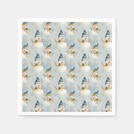 Snowman Serenade Servet