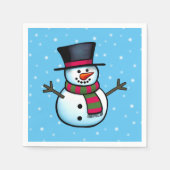 Snowman Servet (Voorkant)