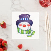 Snowman Servetten (Insitu)