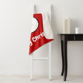 Snowman Sherpa Deken (In situ)