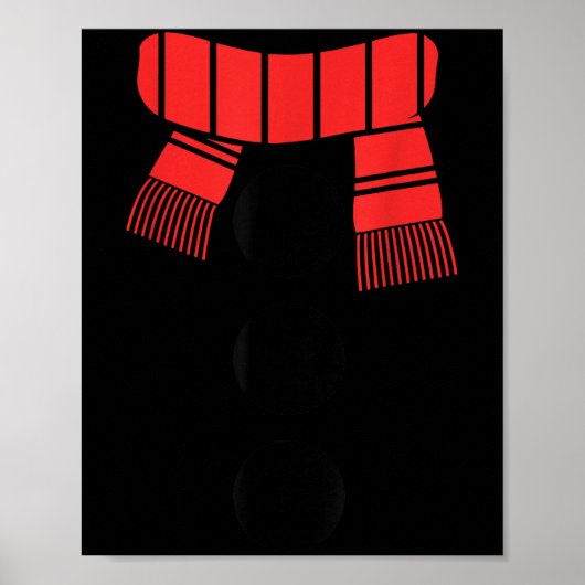 Snowman Shirt Adult Kids Men Women White Snowman C Poster (Voorkant)