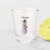 Snowman Shot Glas (Voorkant)