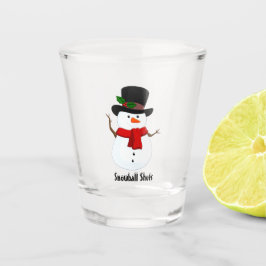 Snowman Shot Glass Shot Glas