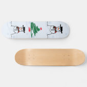 Snowman Skateboard (Horizontaal)