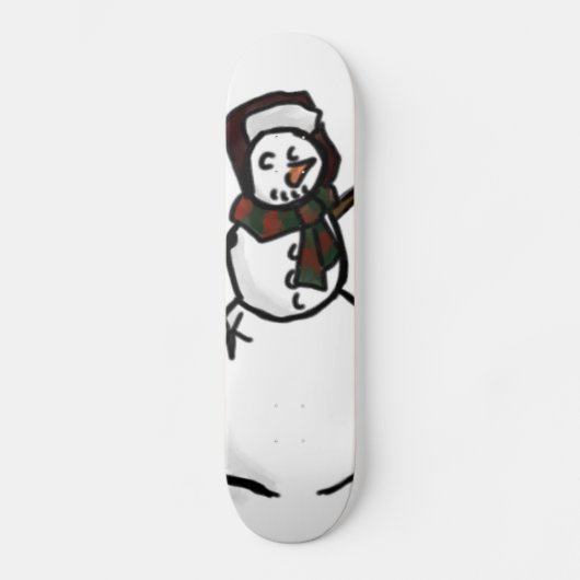 Snowman Skateboard (Voorkant)