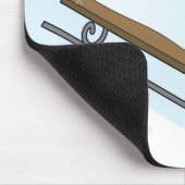 Snowman Sled Muismat (Hoek)