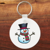 Snowman Sleutelhanger (Voorkant)