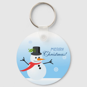 Snowman Sleutelhanger