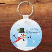 Snowman Sleutelhanger (Voorkant)