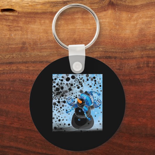 Snowman  sleutelhanger (Voorkant)